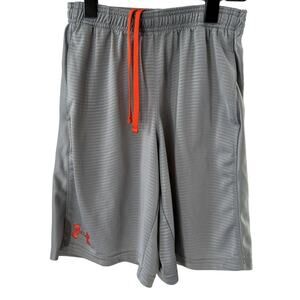 UNDER ARMOUR BOYS YOUTH Black Loose Basketball Shorts‎ Sz Y Medium